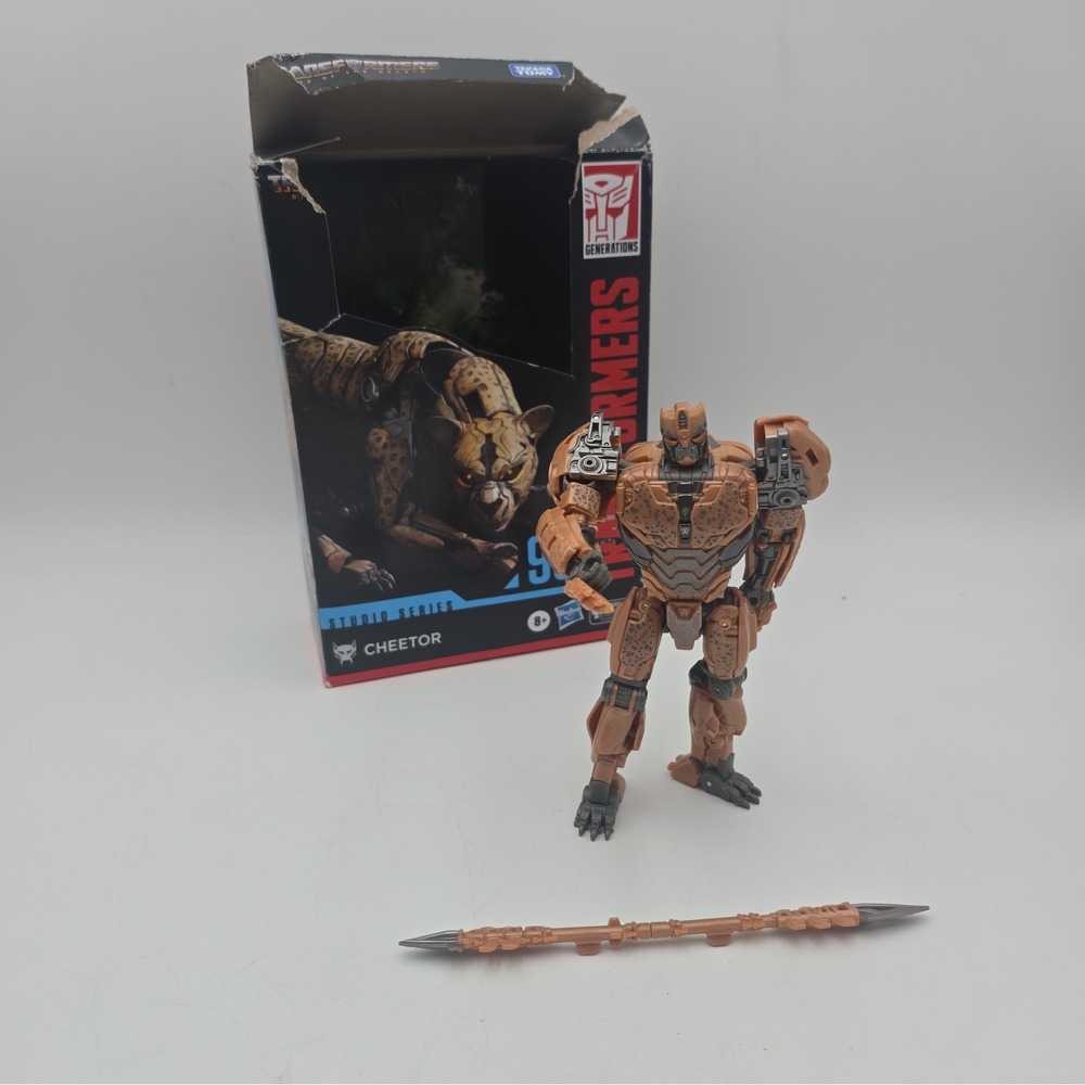 Transformers 🐆 CHEETOR Rise Of The Beasts Maximal Studio Series 98 Voyager RARE